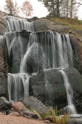 Waterfall In Finland