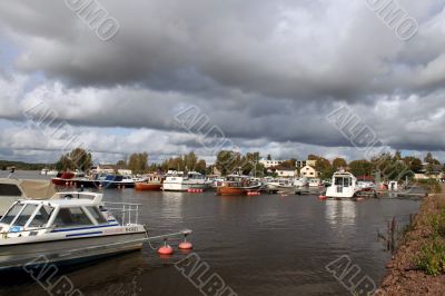 Small northern harbor