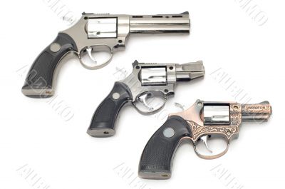 revolver lighter on white