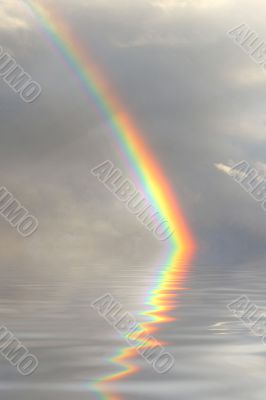 Rainbow reflected