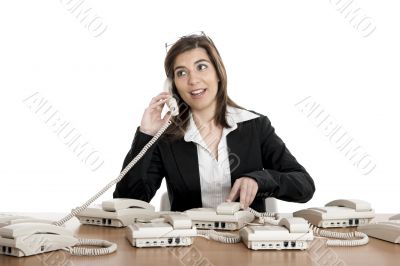 Call center work Call center work