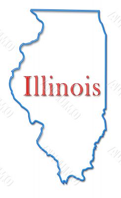 Illinois Map Illinois Map