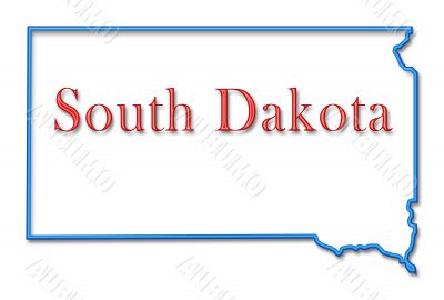 South Dakota Map