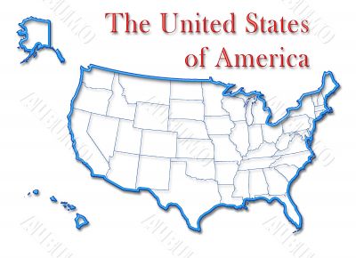 United States of America Map