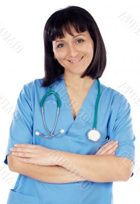 Beautiful woman doctor