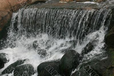 Waterfall In Finland