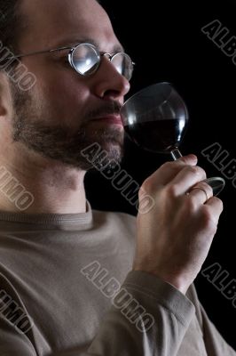 tasting of wine