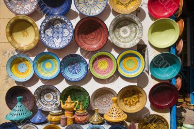 Moroccan Ceramic Handpainted Dishes