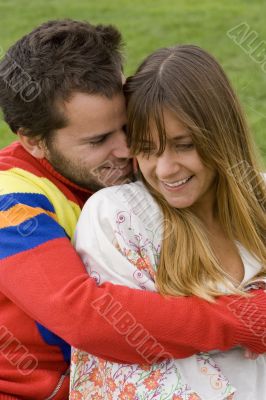 Romantic couple outdoor Romantic couple outdoor
