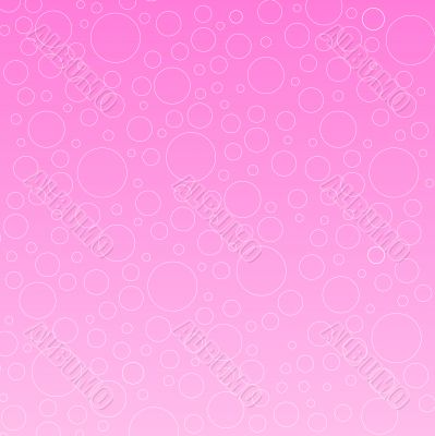 Pink Bubble Background