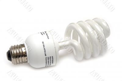 Self-ballasted fluorescent economical lamp