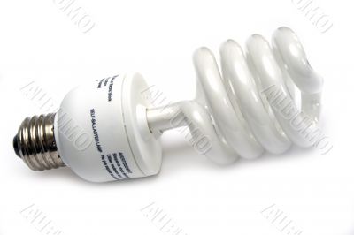 Self-ballasted fluorescent economical lamp