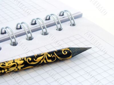 pencil and notebook 1