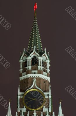 Kremlin Tower close up