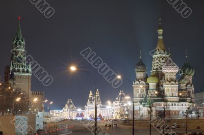 night red square