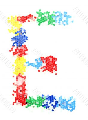 You can write messages with this letters series