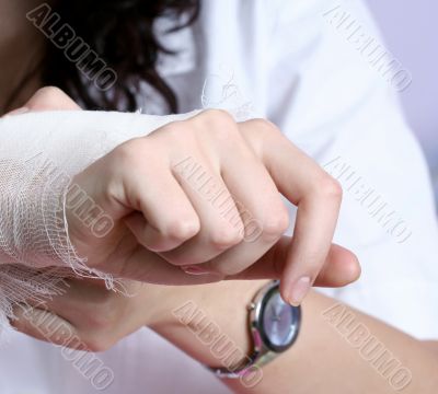 Portrait of a young doctor!