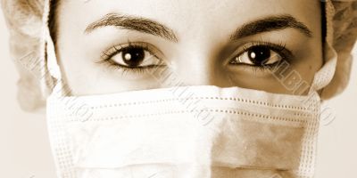 Portrait of a young doctor!