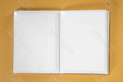 Photo Album with copy space