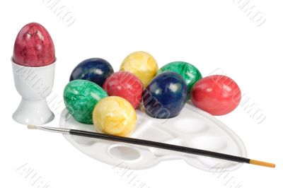 Painted eggs Painted eggs