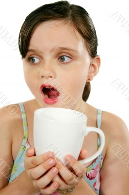 Child With Coffee Mug 1