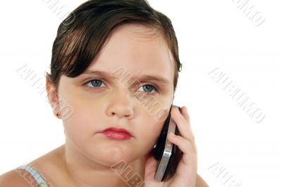 Child With Cell Phone 2