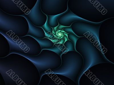 Ripple Spiral Abstract Background