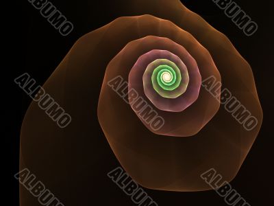 Smooth Spiral Abstract Design