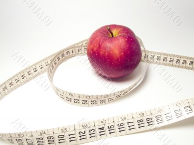 Apple and meter Apple and meter
