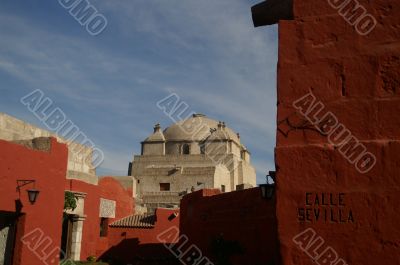 Santa Catalina monastery in Arekipa