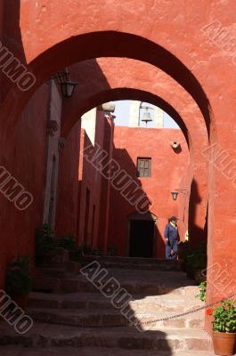 Santa Catalina monastery in Arekipa