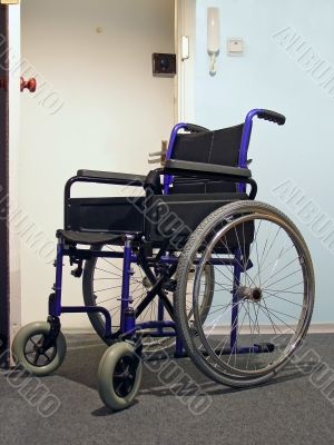 wheelchair in the hospital