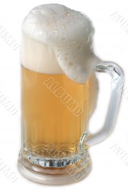 Beer mug isolated on white Beer mug isolated on white