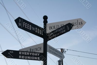Signs of Direction