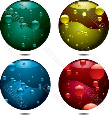 bubble button bubble button