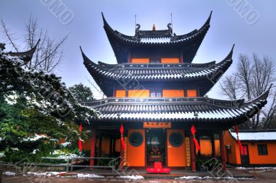 Chinese buddhist shrine