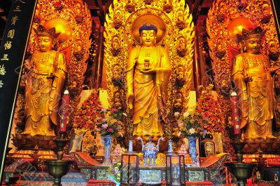 Chinese buddhist shrine