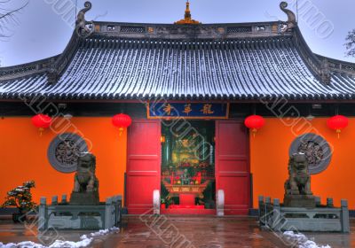 Chinese buddhist shrine