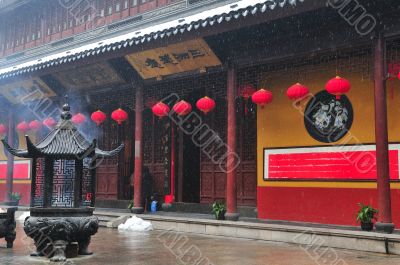 Chinese buddhist shrine