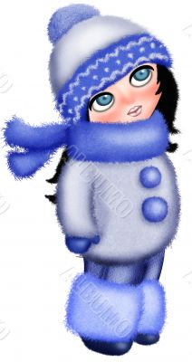 winter girl