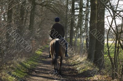 horse riding