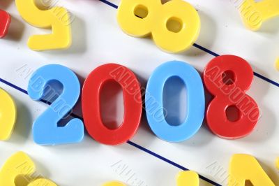 Close-up of numbers !