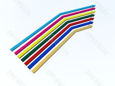 color arrows