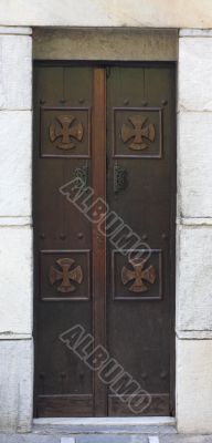 Antique Orthodox Church Door
