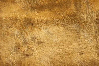 Worn and stained wood