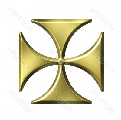 Golden German Cross
