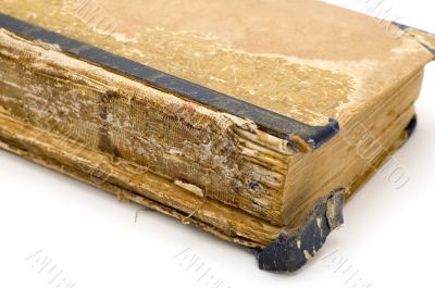 ancient book close up