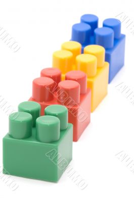 assembly on white