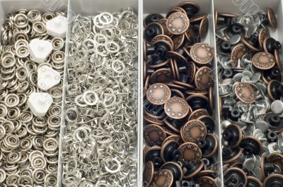 Set of Metal button