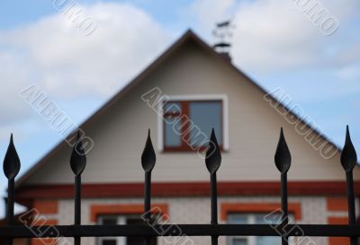 Roof of the house